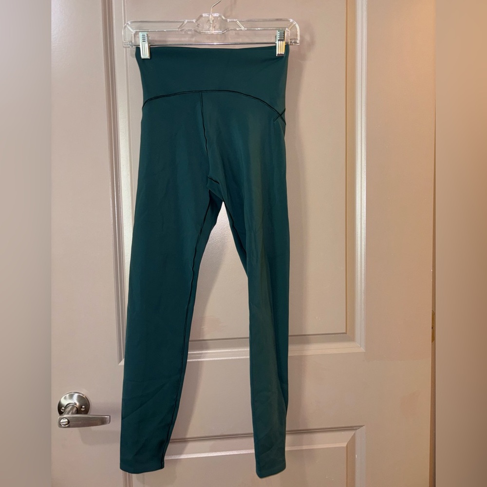 Dark green High-Waisted Leggings